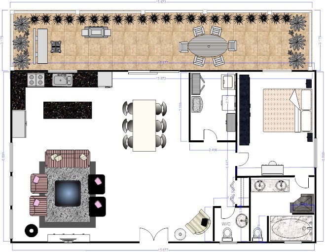 floor plan for renovations