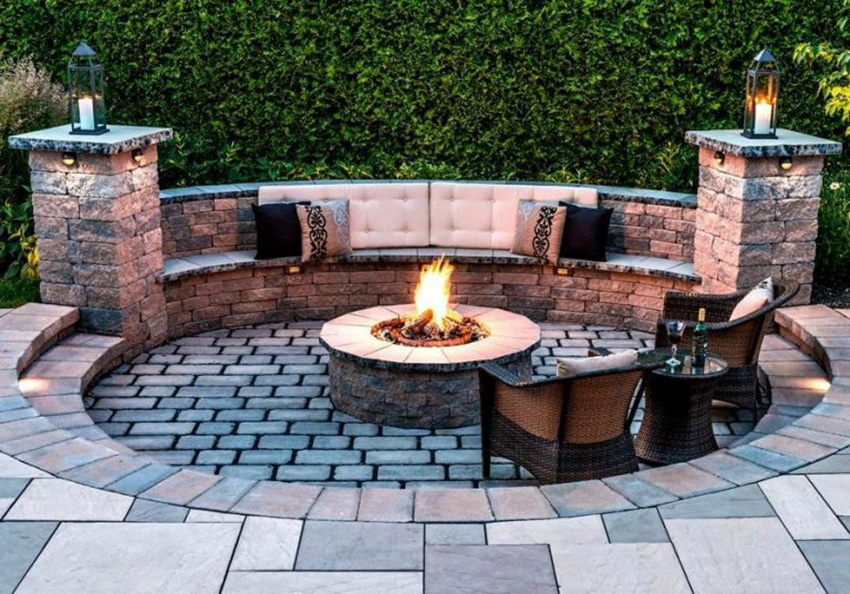 Add flames for warmth and great ambience!