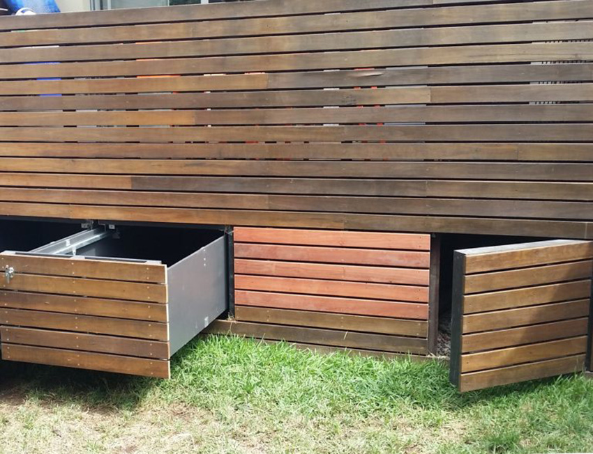 Optimize the space with storage