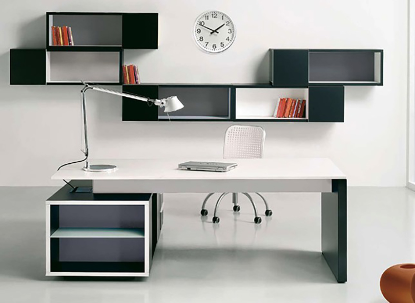 Office storage modules and shelves