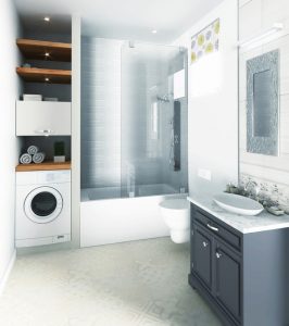 design salle de bain pour les invités montréal