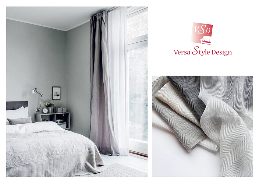 Design de chambre avec nouvel habillage de fenêtre