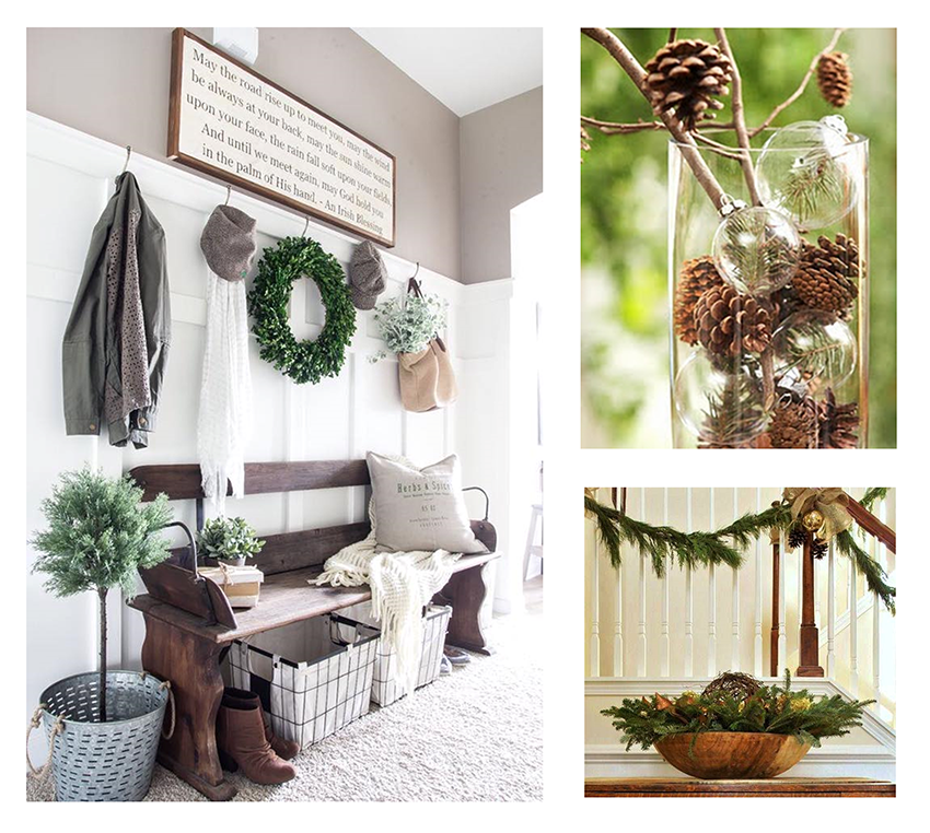 Farmhouse style Christmas