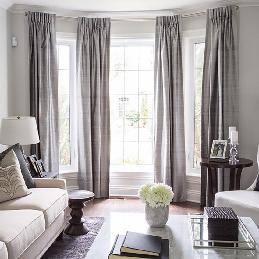 Window treatments - For traditional bay windows
