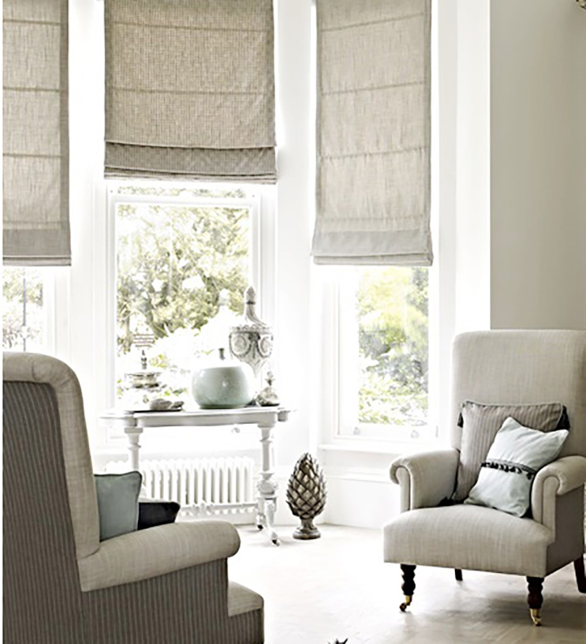 Stylish Window Treatments and Bedding