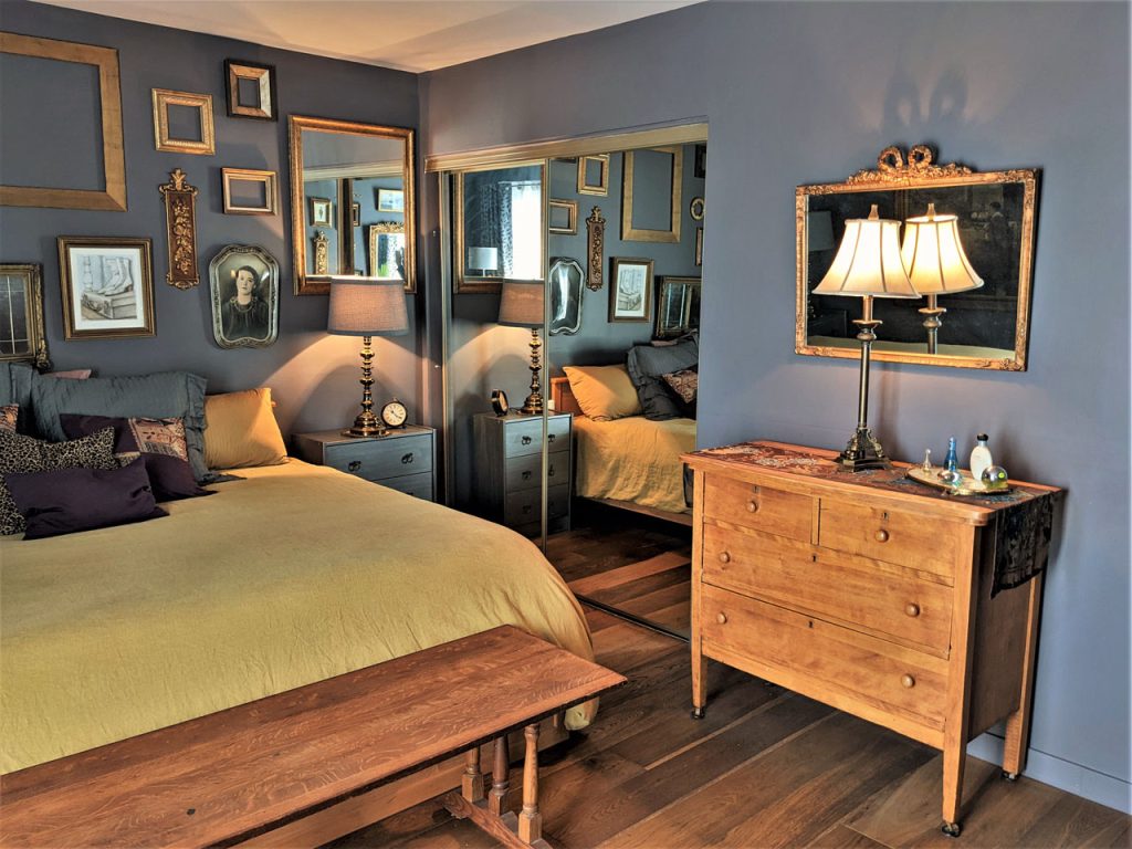 Design d'une chambre de style baroque-éclectique