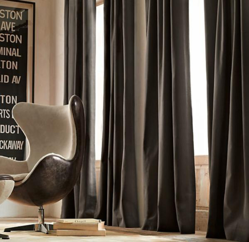 Window treatments - Heavy curtains