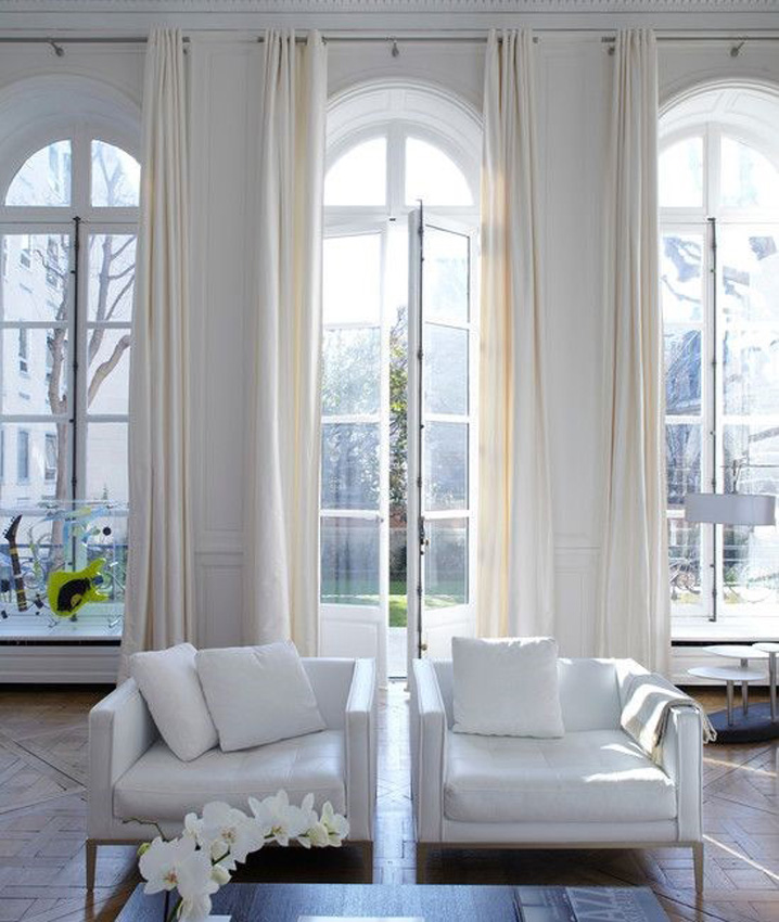 Window treatments - For arched windows