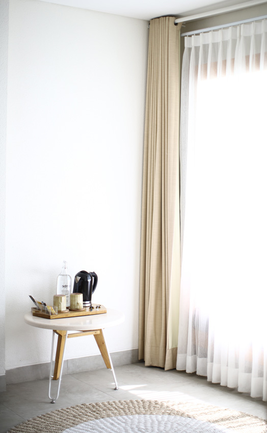 Window treatments - Sheers on a track