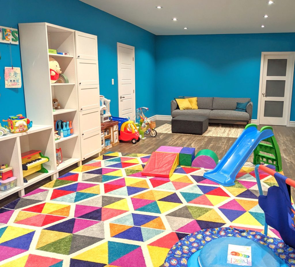 Children's Basement Play Zone Design Portfolio