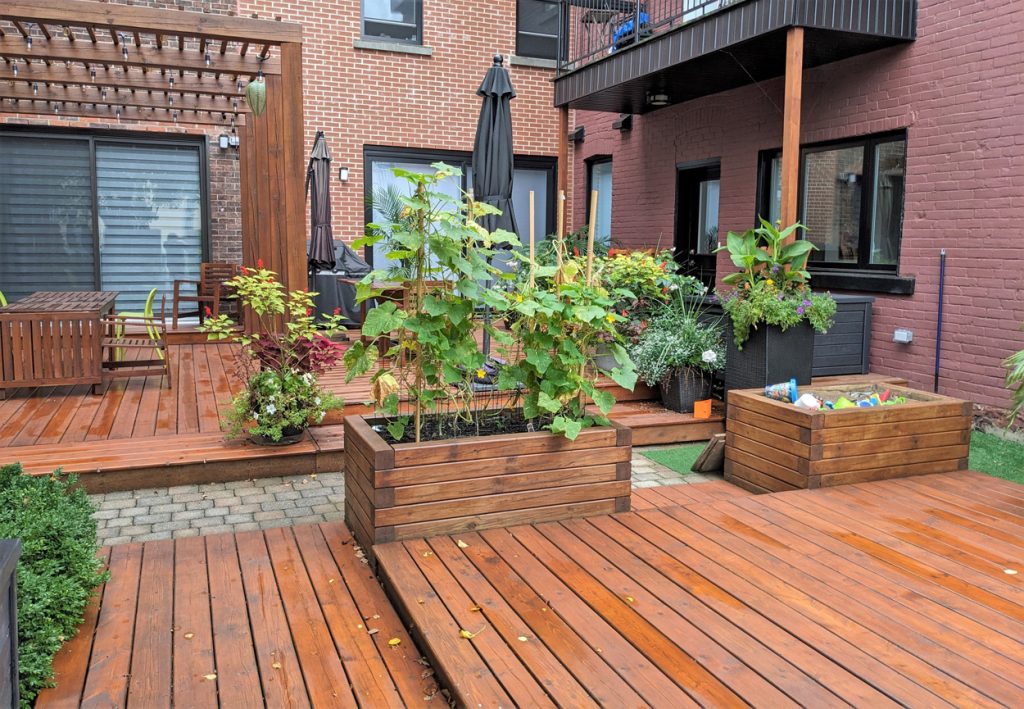 Outdoor Urban Makeover in South West Montreal