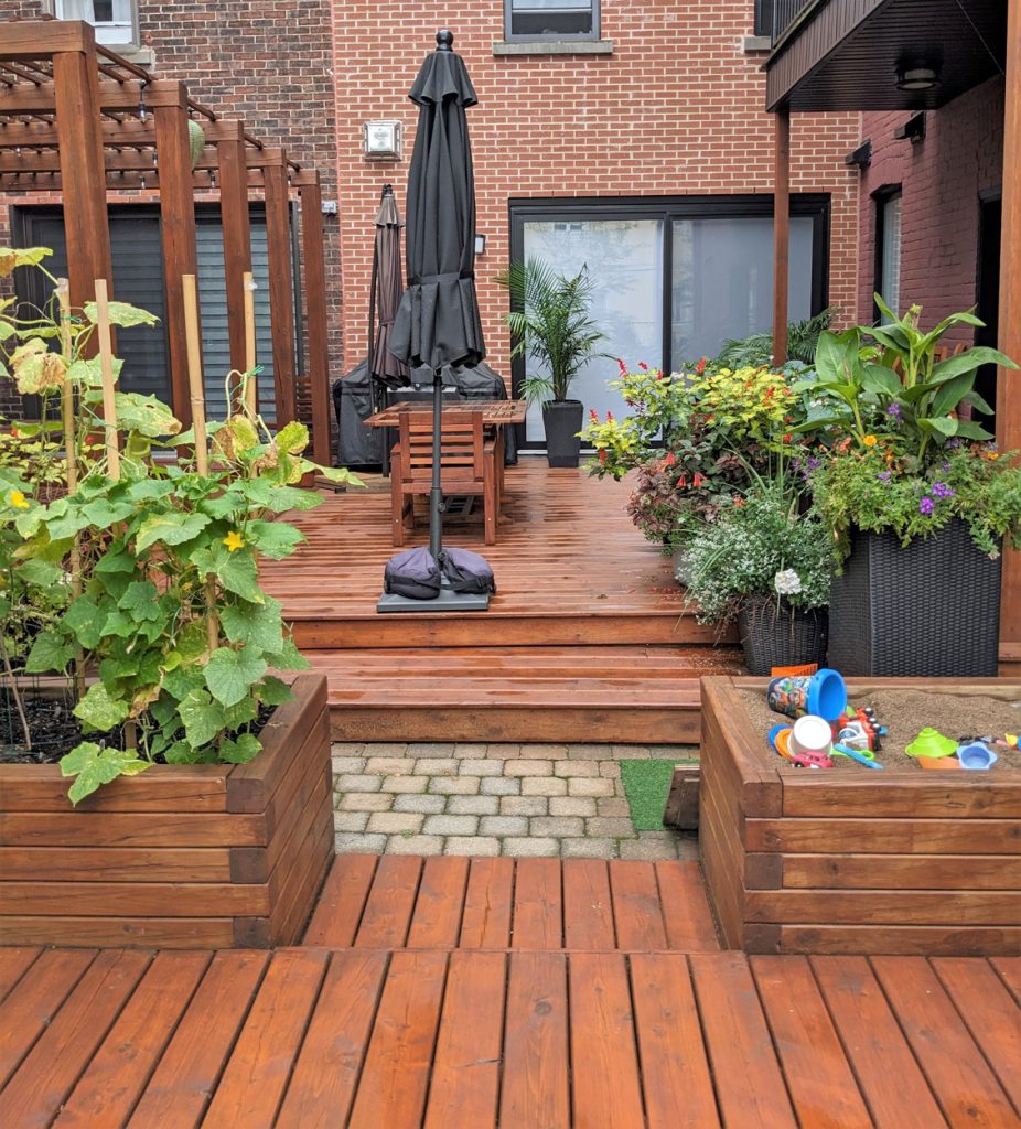 Outdoor Urban Makeover in South West Montreal