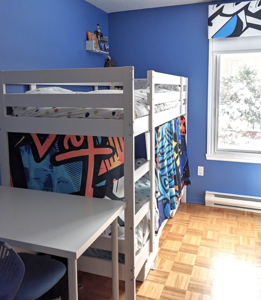 Young Boys' Shared Bedroom Design in Montreal