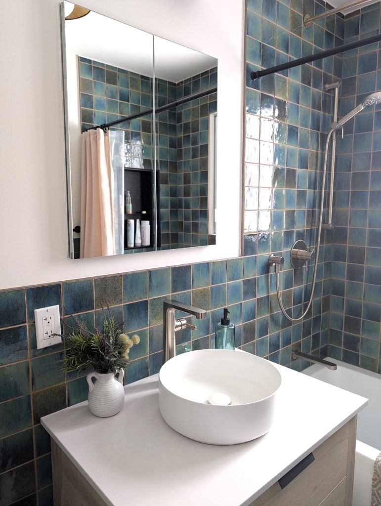 Compact and Colourful Bathroom Design Portfolio