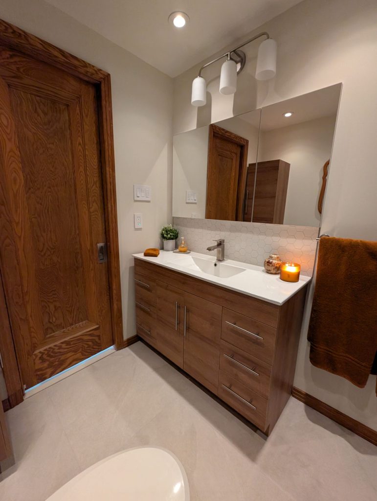 Seniors’ Adapted Bathroom Design for Reduced Mobility