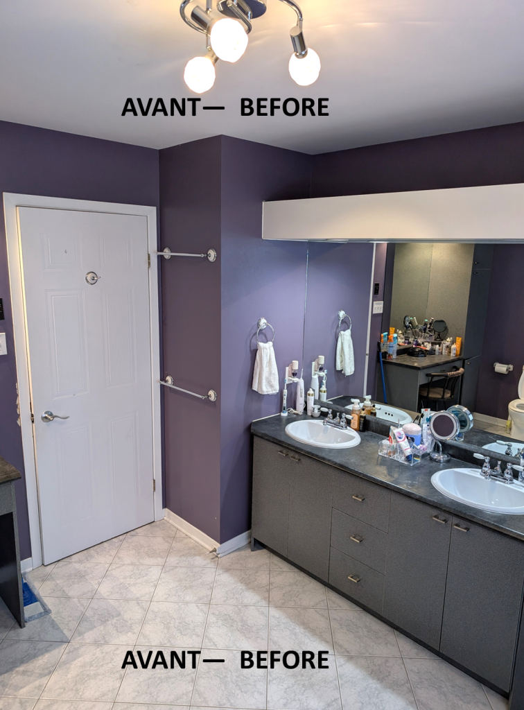 Serene Master Bathroom Design in Laval