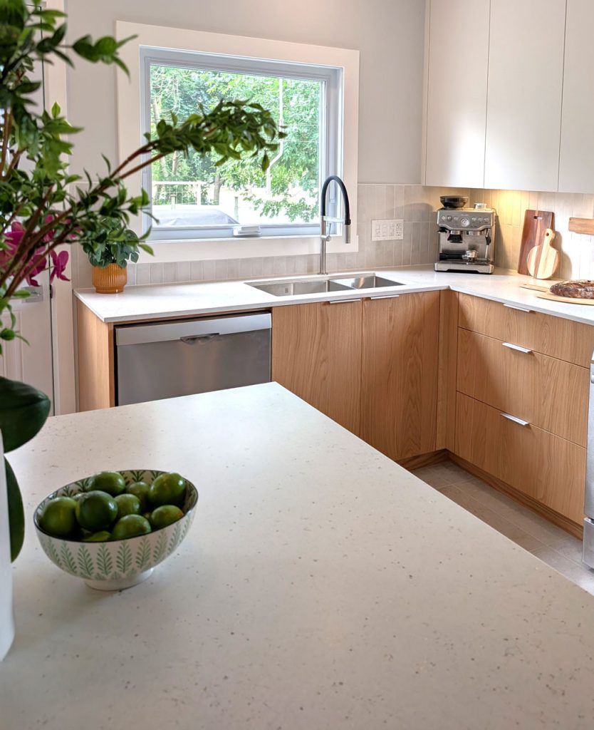 Contemporary Kitchen Remodel in Montreal West