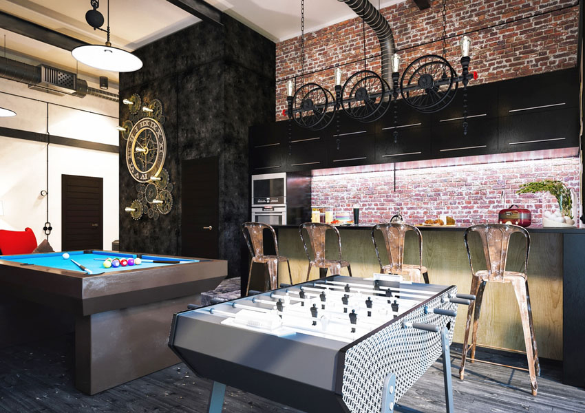 Man Caves and Garages Design