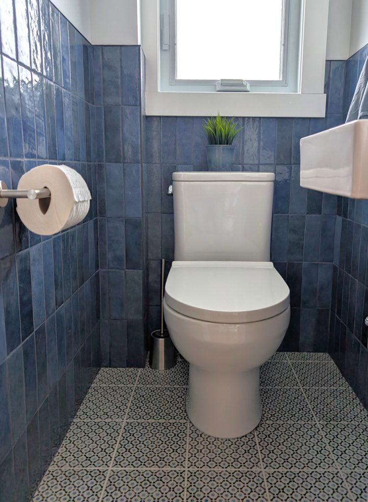 Mini Powder Room Makeover in Montreal West