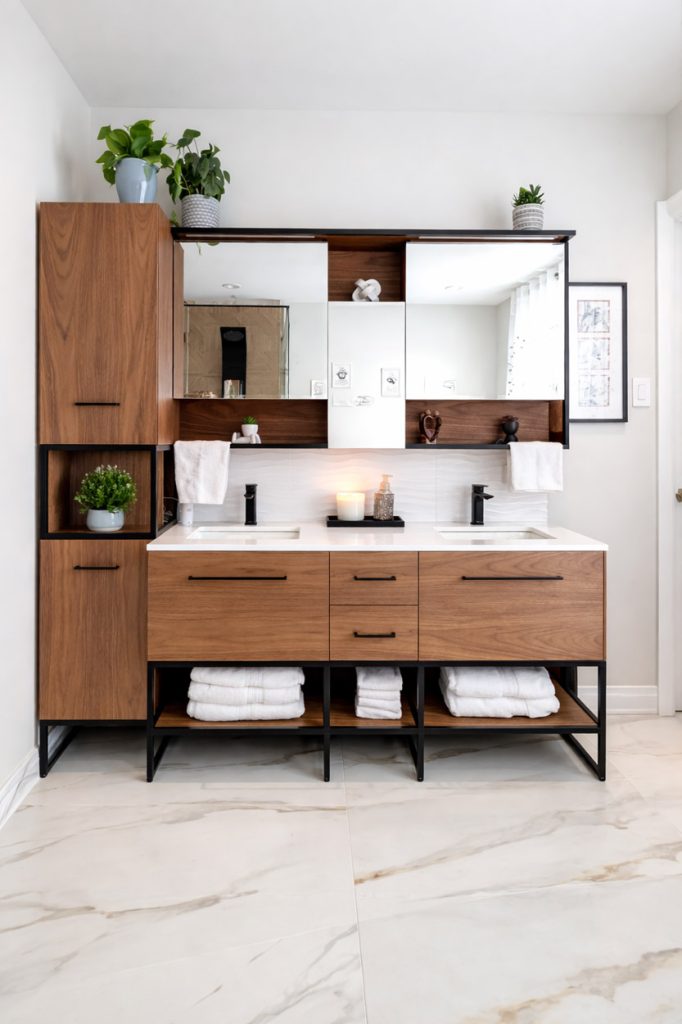 Serene Master Bathroom Design in Laval