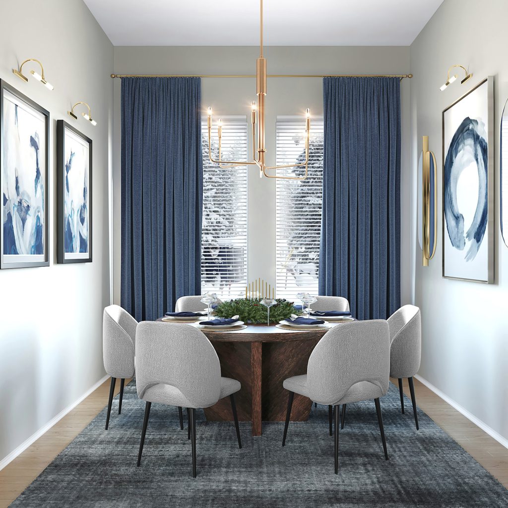 Living Room and Dining Room Design in Montreal